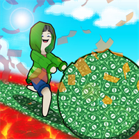 Play Money Race on lava | Obby Game Online