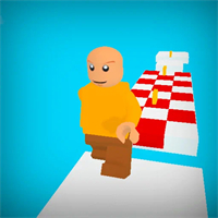 Play Robbie Obbie: parkour obstacle course Game Online
