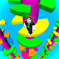 Play Roble Obby: Descending from Hell Tower! Game Online